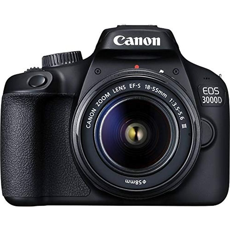 Canon EOS 3000D Rebel T100 DSLR Camera with 18 55mm Lens Bundle Premium Accessory Bundle Including 64GB Memory Filters Photo Video Software Package Shoulder Bag amp More Renewed 2