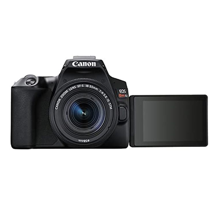 Canon EOS Rebel SL3 DSLR Camera w EF S 18 55mm F 4 5 6 Zoom is STM Lens 128GB Memory Case Filters Tripod 3 Piece Filter Kit More 24pc Bundle 2