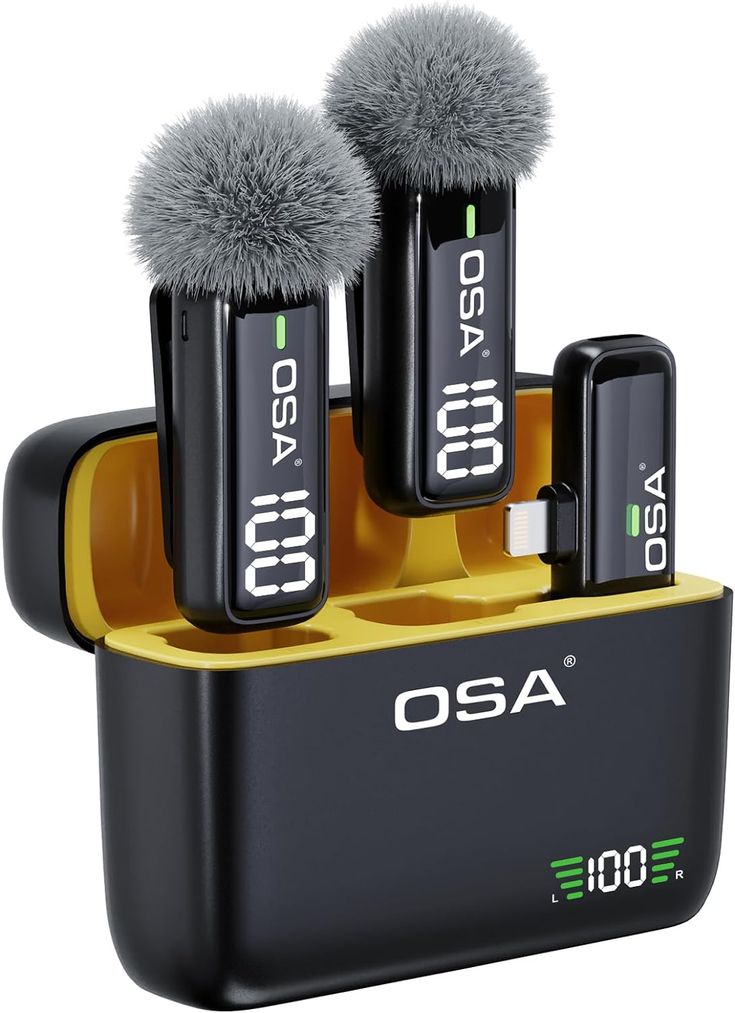 The advanced microphone and full digital display…
