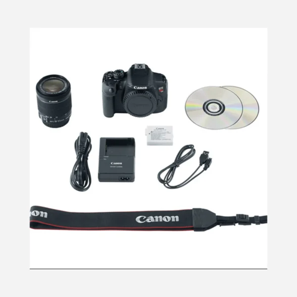 Canon EOS Rebel 700D/T5i DSLR Camera with 18-55mm Lens Uk Used - Image 5